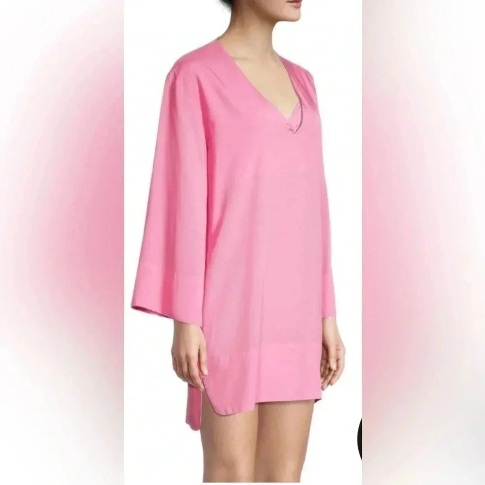 aurum bell sleeve minidress
